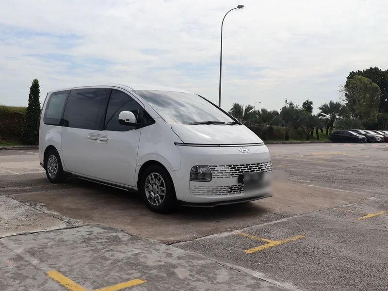 Hyundai Staria used for private transfers