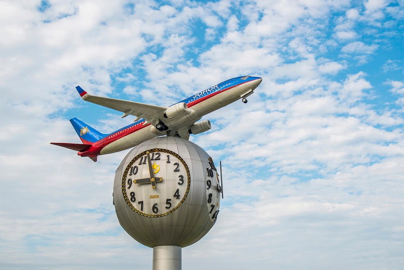 Senai International Airport Location